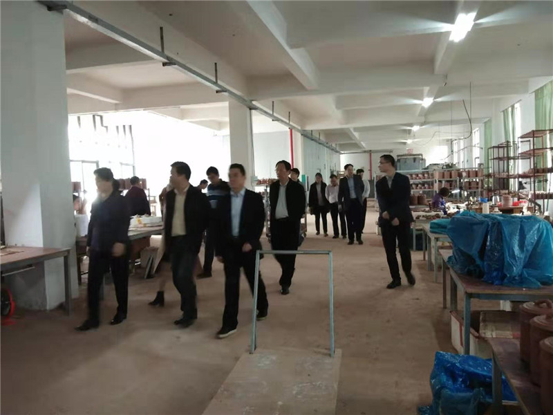 钦州市委会同玉林市领导莅临坭兴陶产业园参观考察