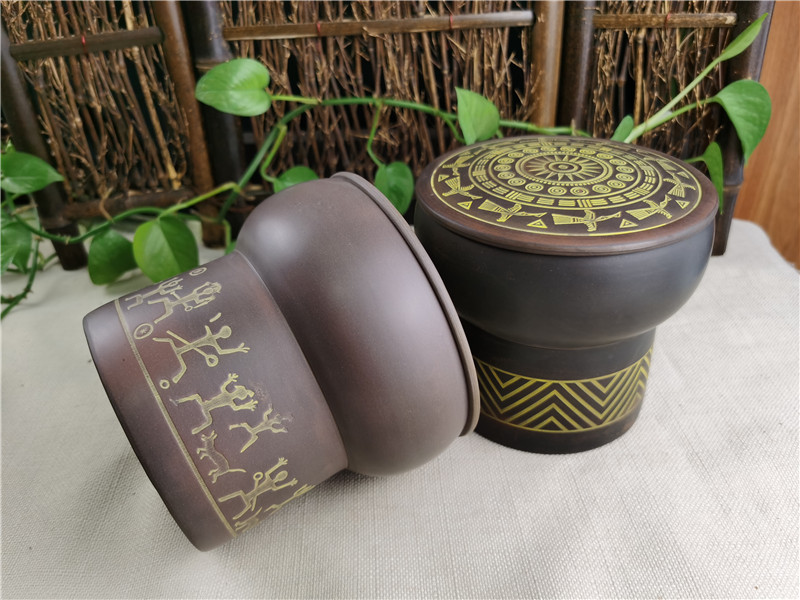 广西民族风情特色产品，钦州坭兴陶文旅产品定制，风景区文创陶瓷设计定做