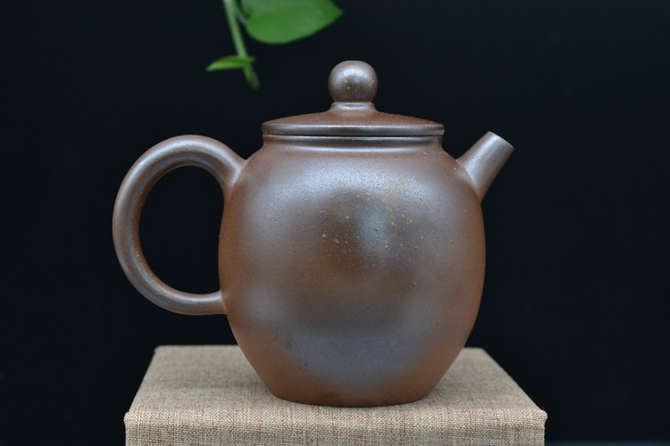 钦州坭兴陶柴窑茶壶